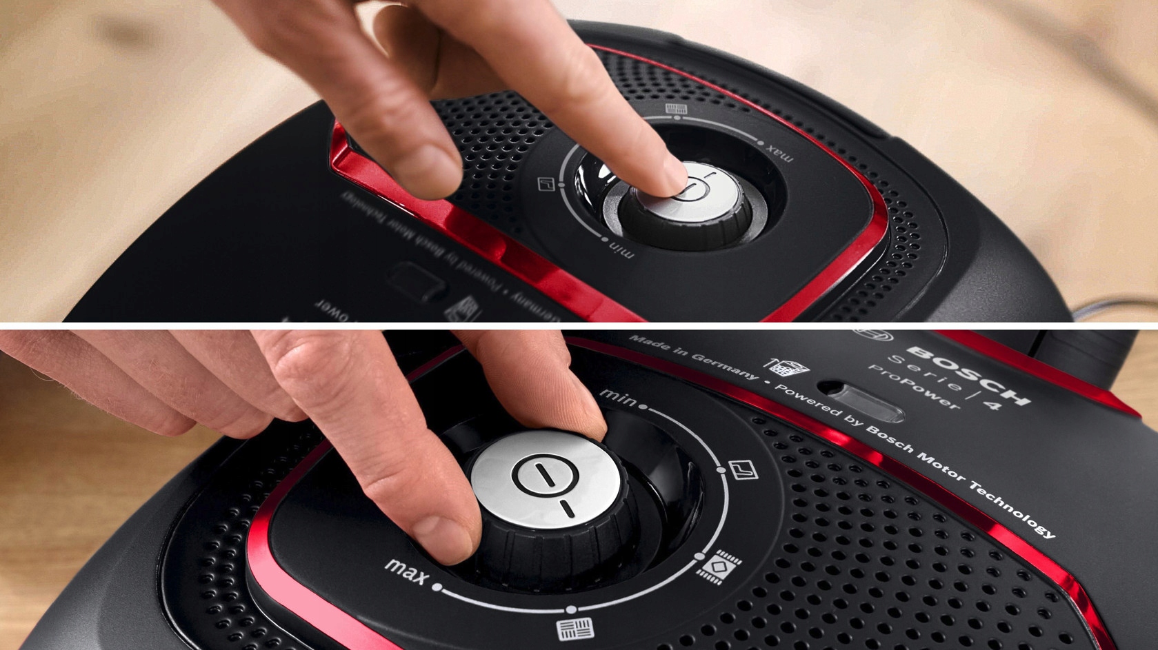 Bosch BGB41POW1 – koła i manewrowość