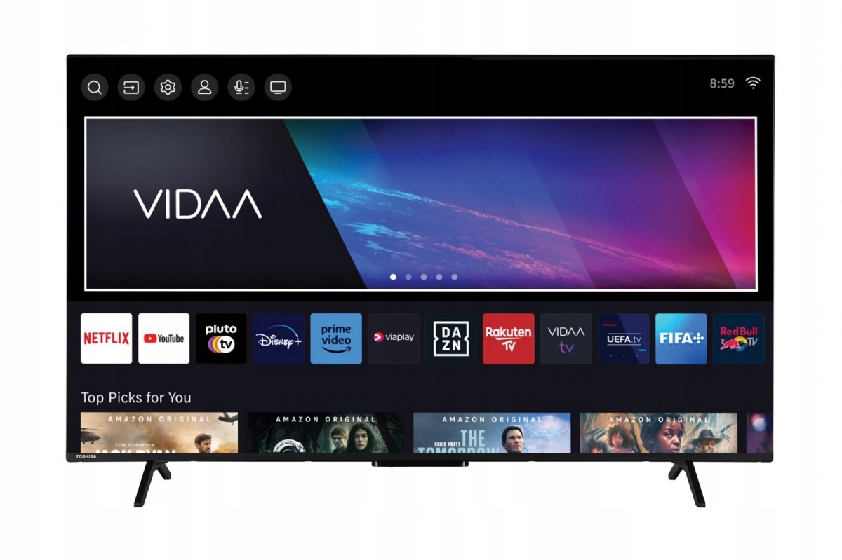 VIDAA i aplikacje Smart TV