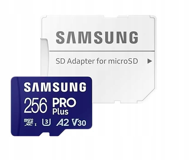 Samsung PRO Plus – zestaw z adapterem