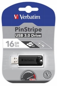 Pendrive VERBATIM PinStripe - profil