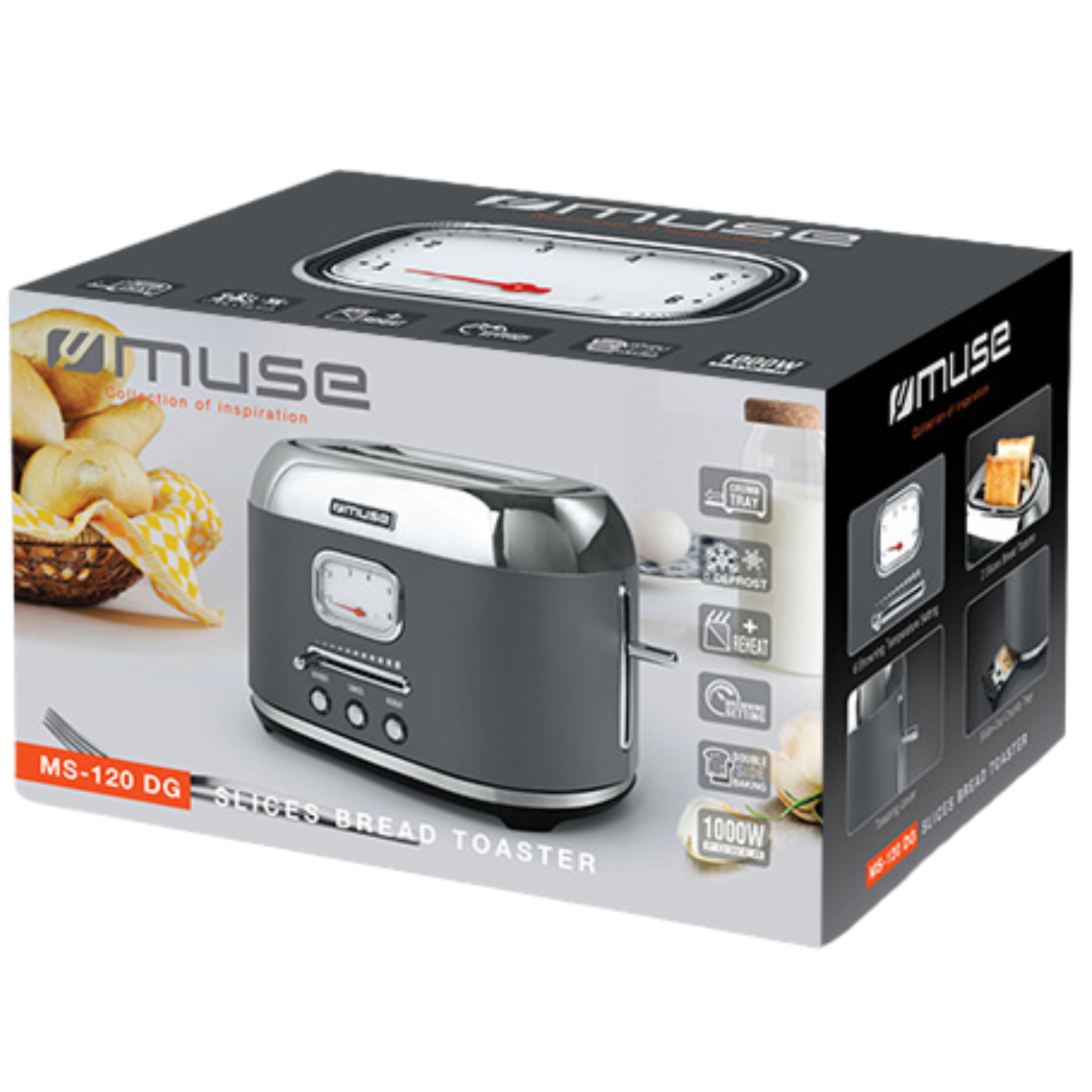 Muse MS-115BS – design