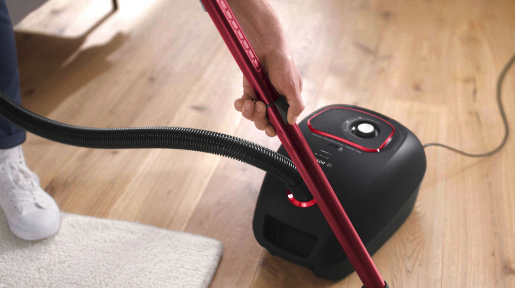 Bosch BGB41POW1 – filtr HEPA i worek