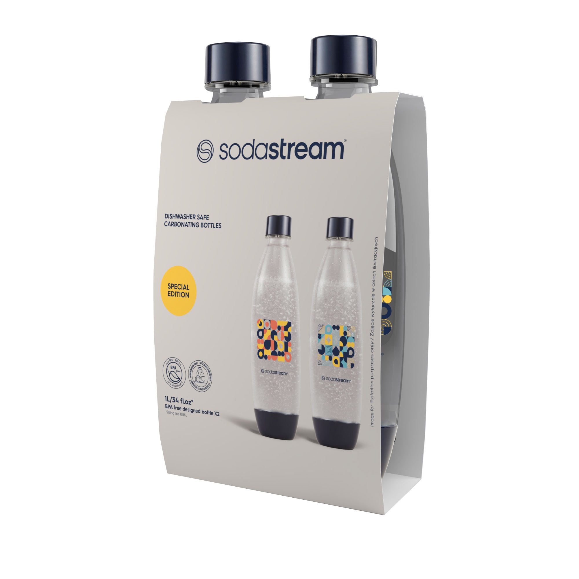 SodaStream Fuse Bubble Mosaic – dwupak