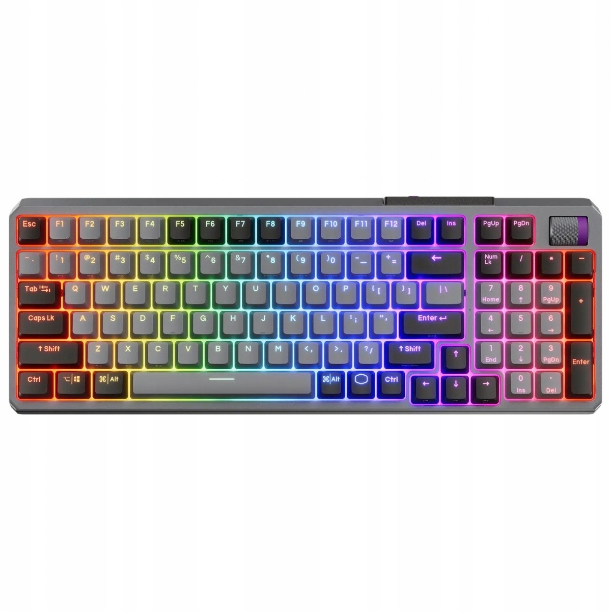 Cooler Master MK-770 – podświetlenie RGB