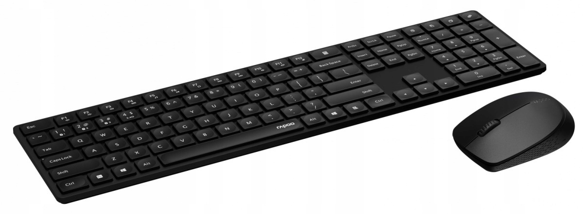 Zbliżenie na klawiaturę RAPOO