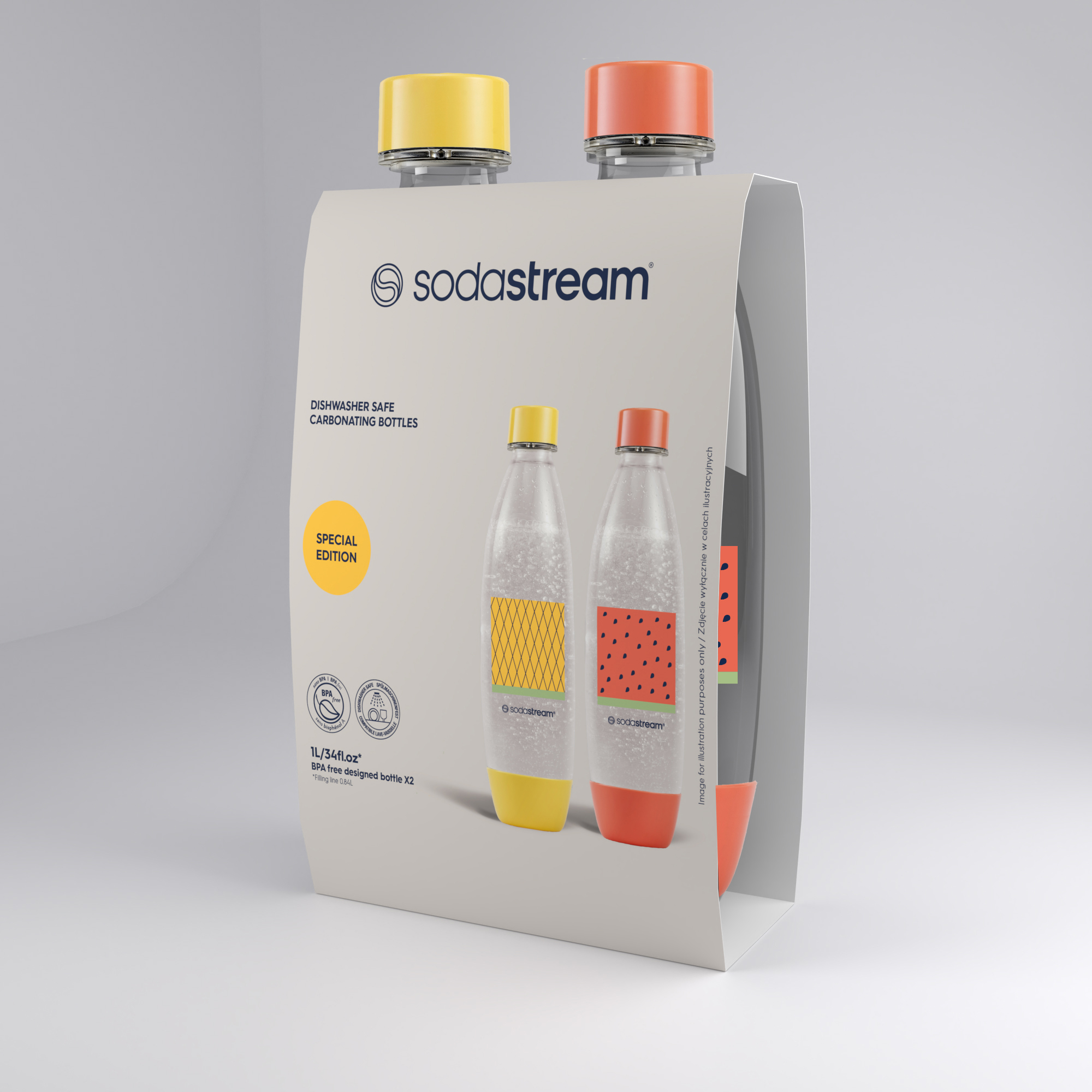SodaStream Fuse WaterPomelo – design mobilność