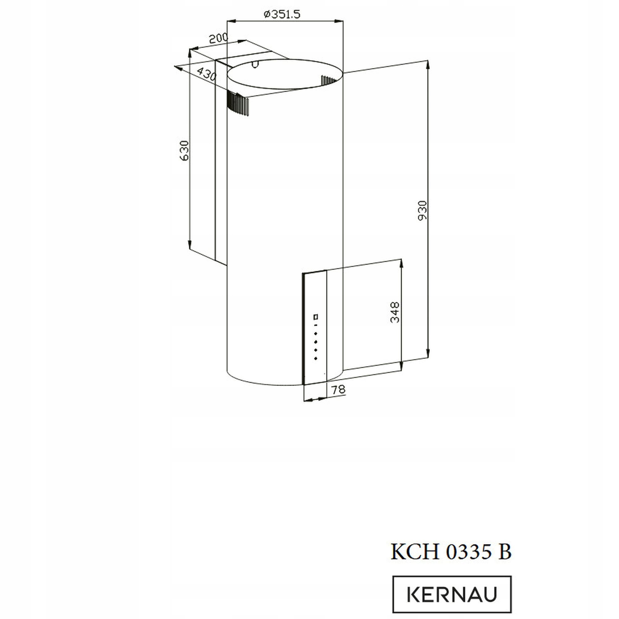 Panel dotykowy i biały wyświetlacz LED