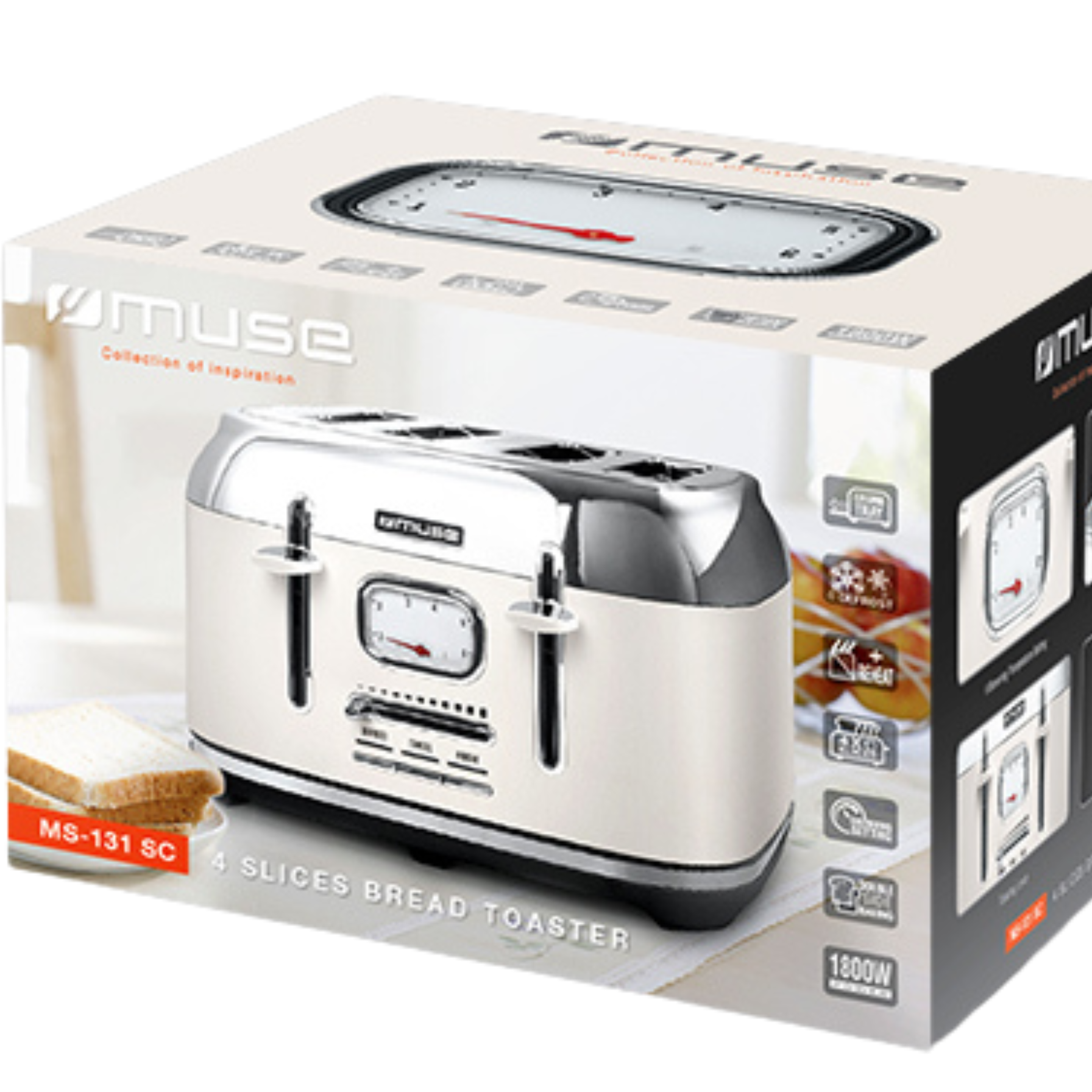 Muse M-131SC – łatwość czyszczenia