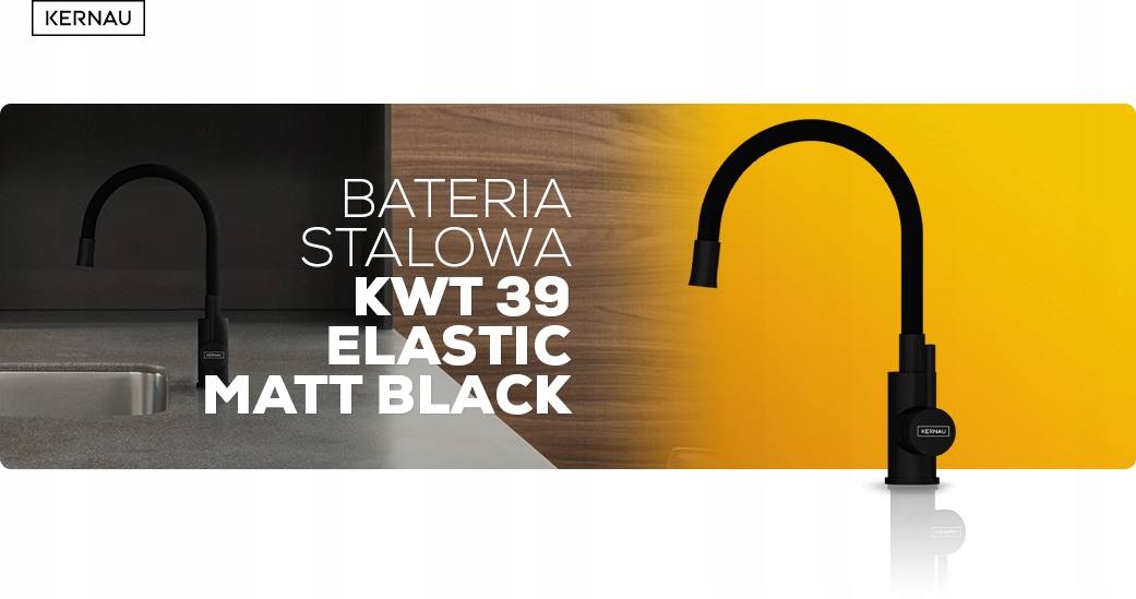 KWT 39 Elastic Matt Black – bateria kuchenna