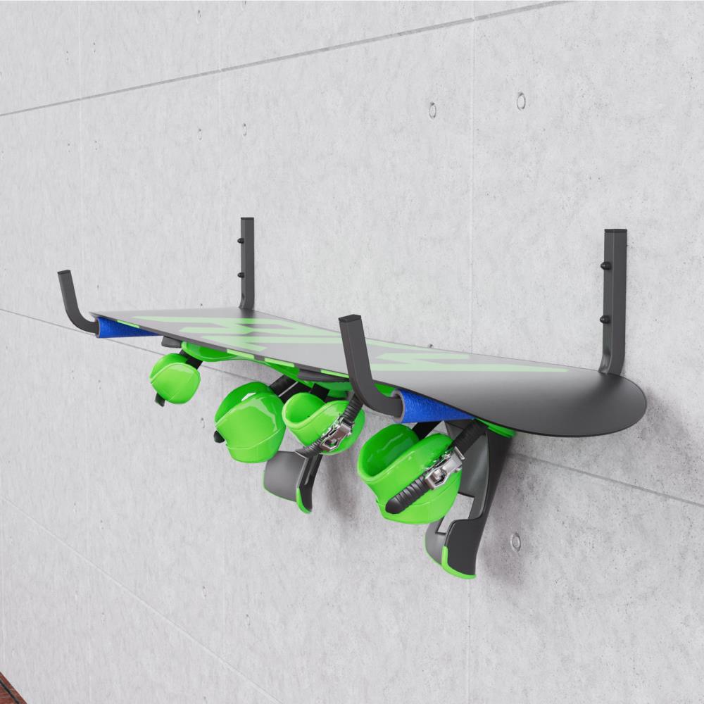 UCHWYT ŚCIENNY NA NARTY DESKĘ DRABINĘ ROWER DREWNO