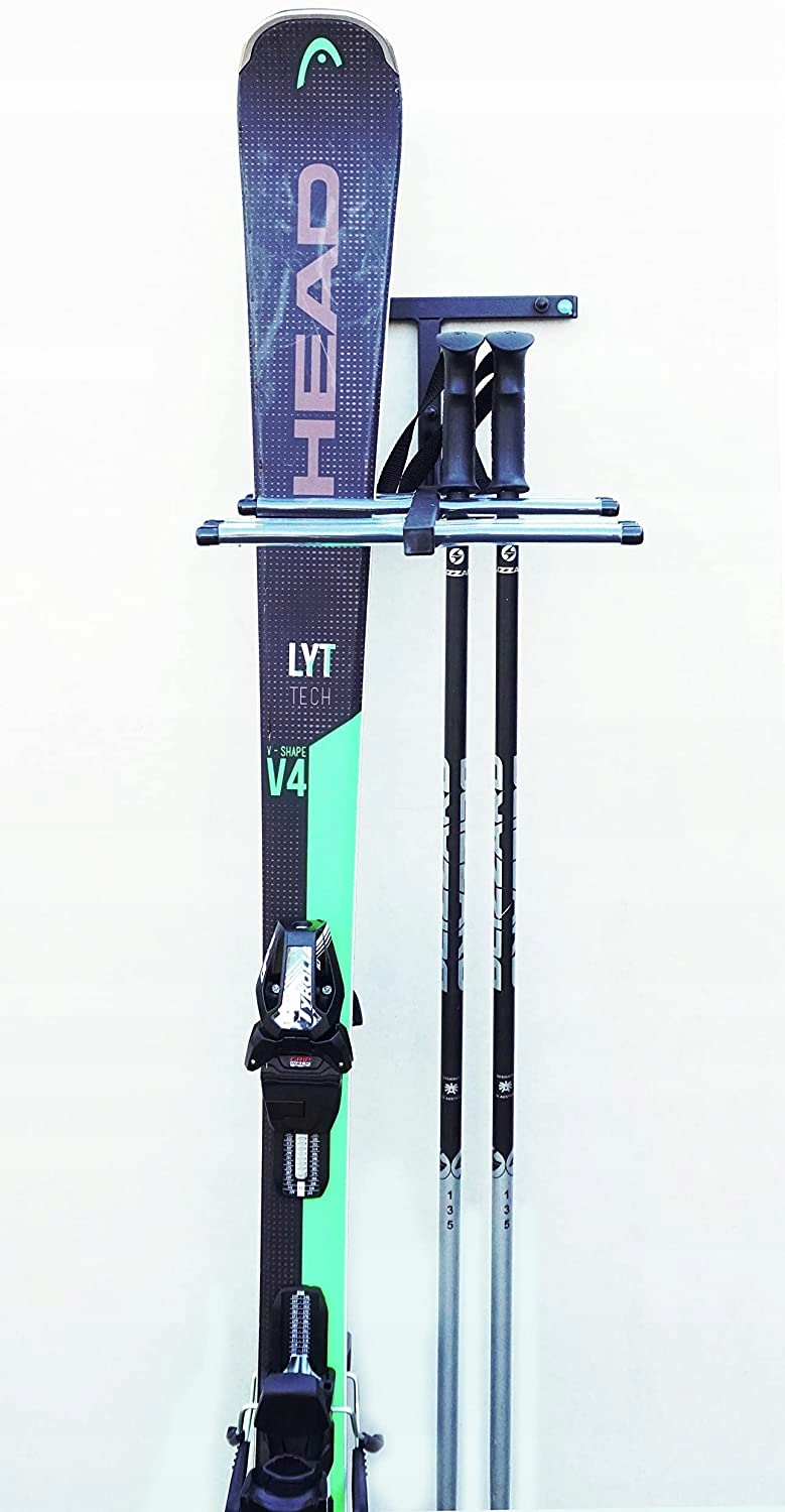 WIESZAK NA NARTY N4 MONTAŻ ŚCIENNY UDŹWIG DO 40KG