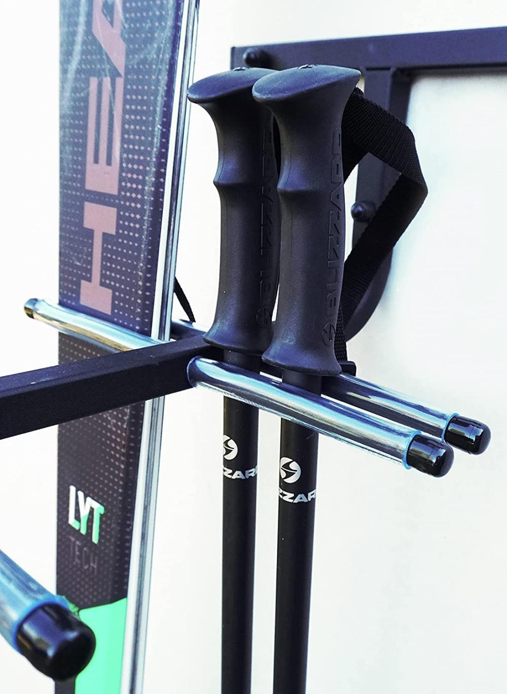 WIESZAK NA NARTY N4 MONTAŻ ŚCIENNY UDŹWIG DO 40KG