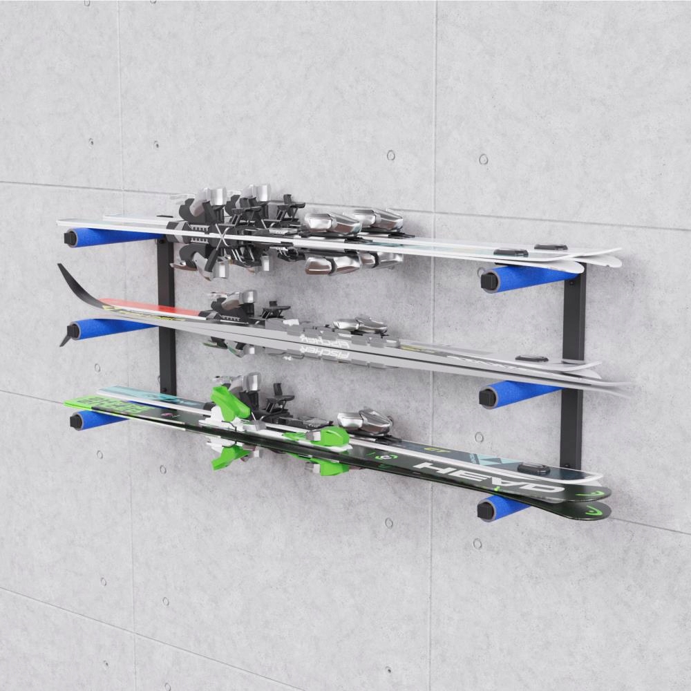 WIESZAK ŚCIENNY NA DREWNO NARTY DESKĘ SNOWBOARD