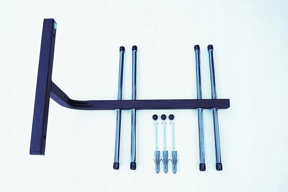 WIESZAK NA NARTY N4 MONTAŻ ŚCIENNY UDŹWIG DO 40KG