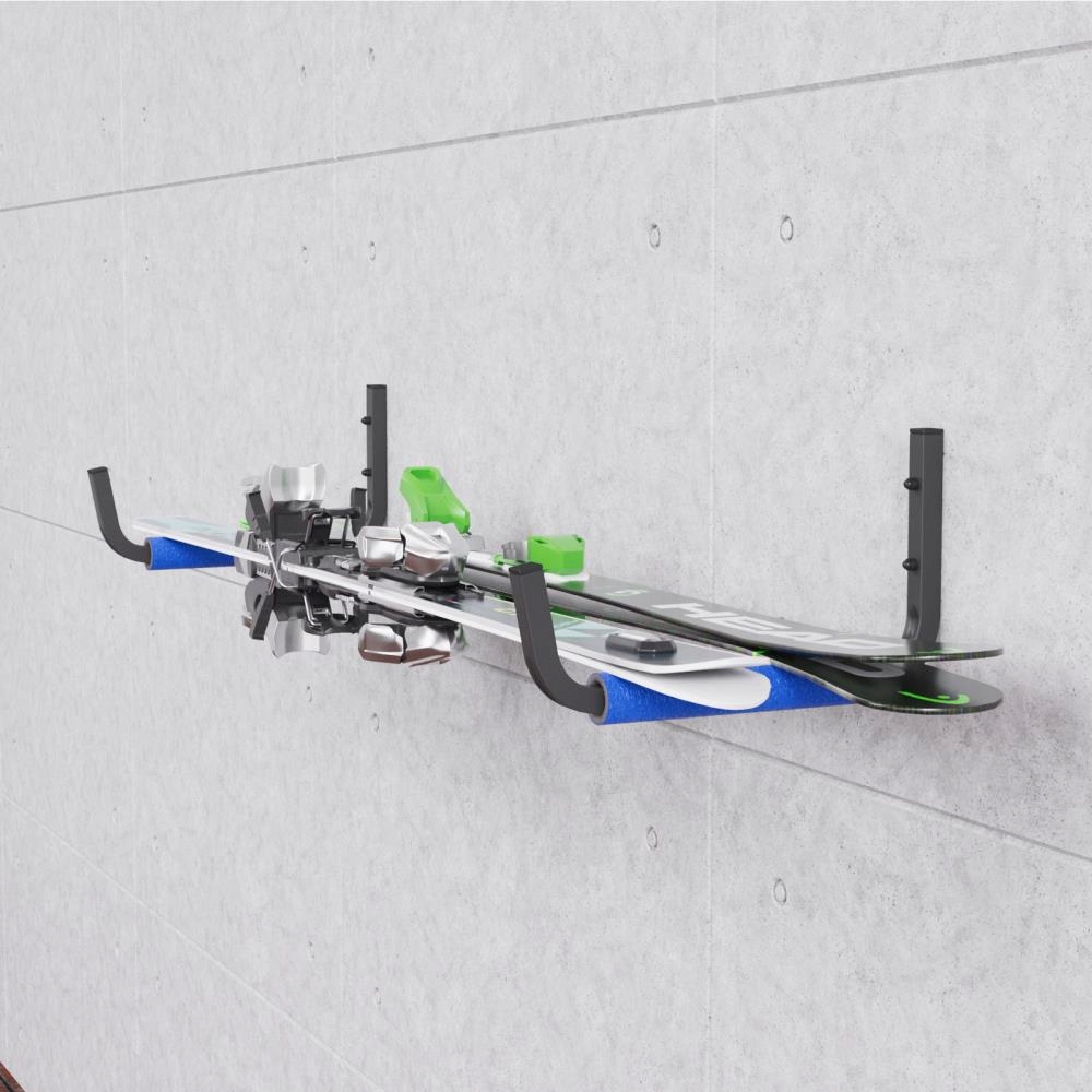 UCHWYT ŚCIENNY NA NARTY DESKĘ DRABINĘ ROWER DREWNO