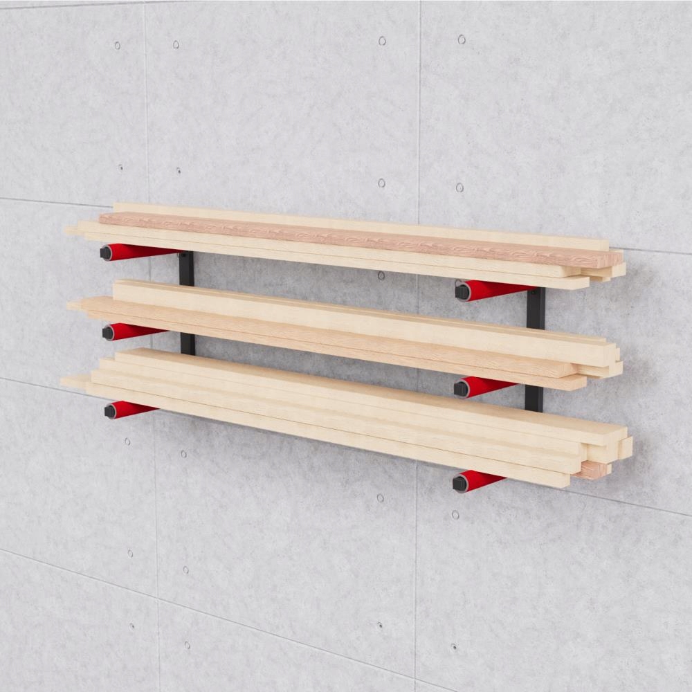 REGAŁ ŚCIENNY NA DREWNO NARTY DESKĘ SNOWBOARD