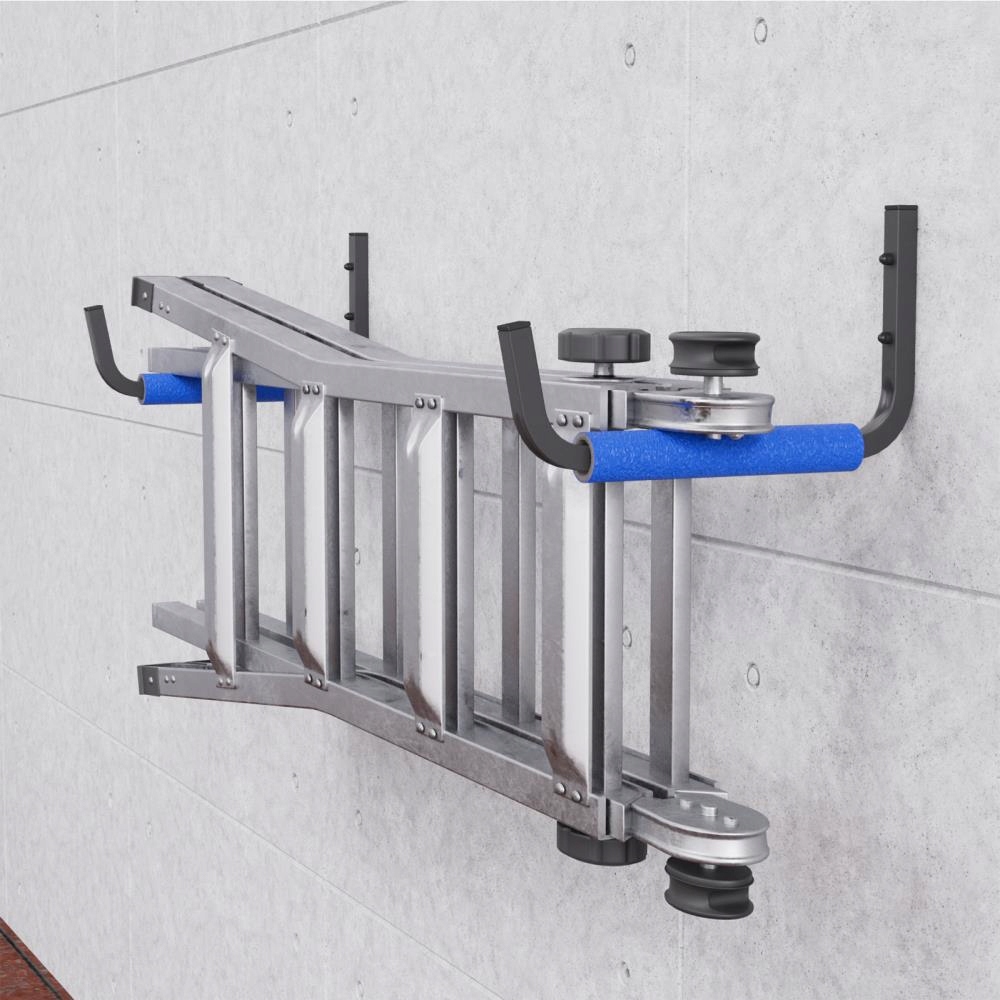 UCHWYT ŚCIENNY NA NARTY DESKĘ DRABINĘ ROWER DREWNO