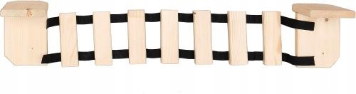 WISZĄCY MOSTEK DLA KOTÓW Z PÓŁKAMI 12 X 17 X 15 CM