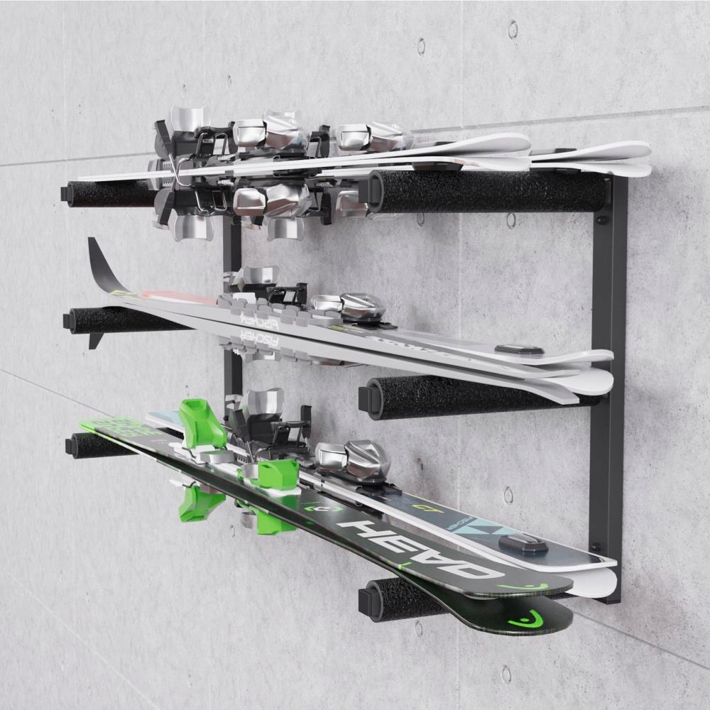 UCHWYT ŚCIENNY NA DREWNO NARTY DESKĘ SNOWBOARD