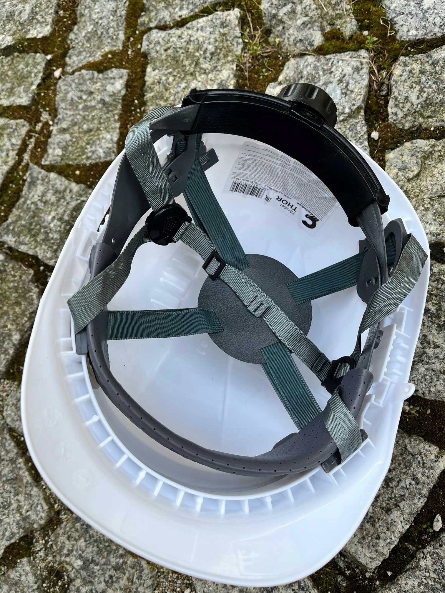 Kask Hełm Roboczy Thor Budowlany 4Pkt Żółty Yellow