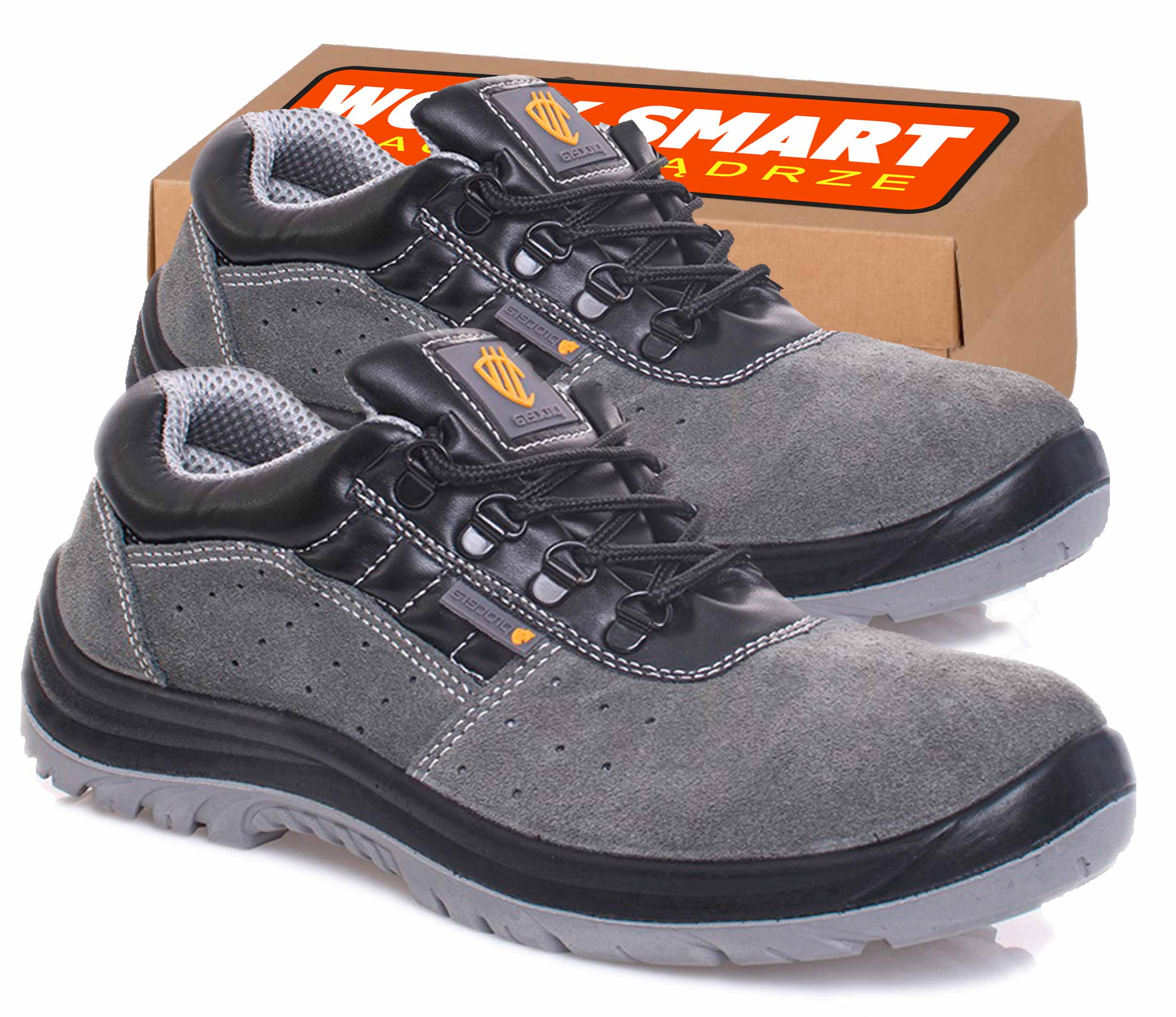 SCARPE ANTINFORTUNISTICHE RIO S1 SRC 43 pelle scamosciata con