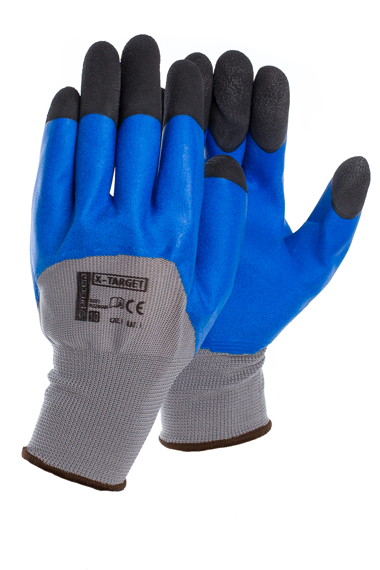 Rękawice Robocze 12 Par Powlekane Lateks Target 10 (14335799616)