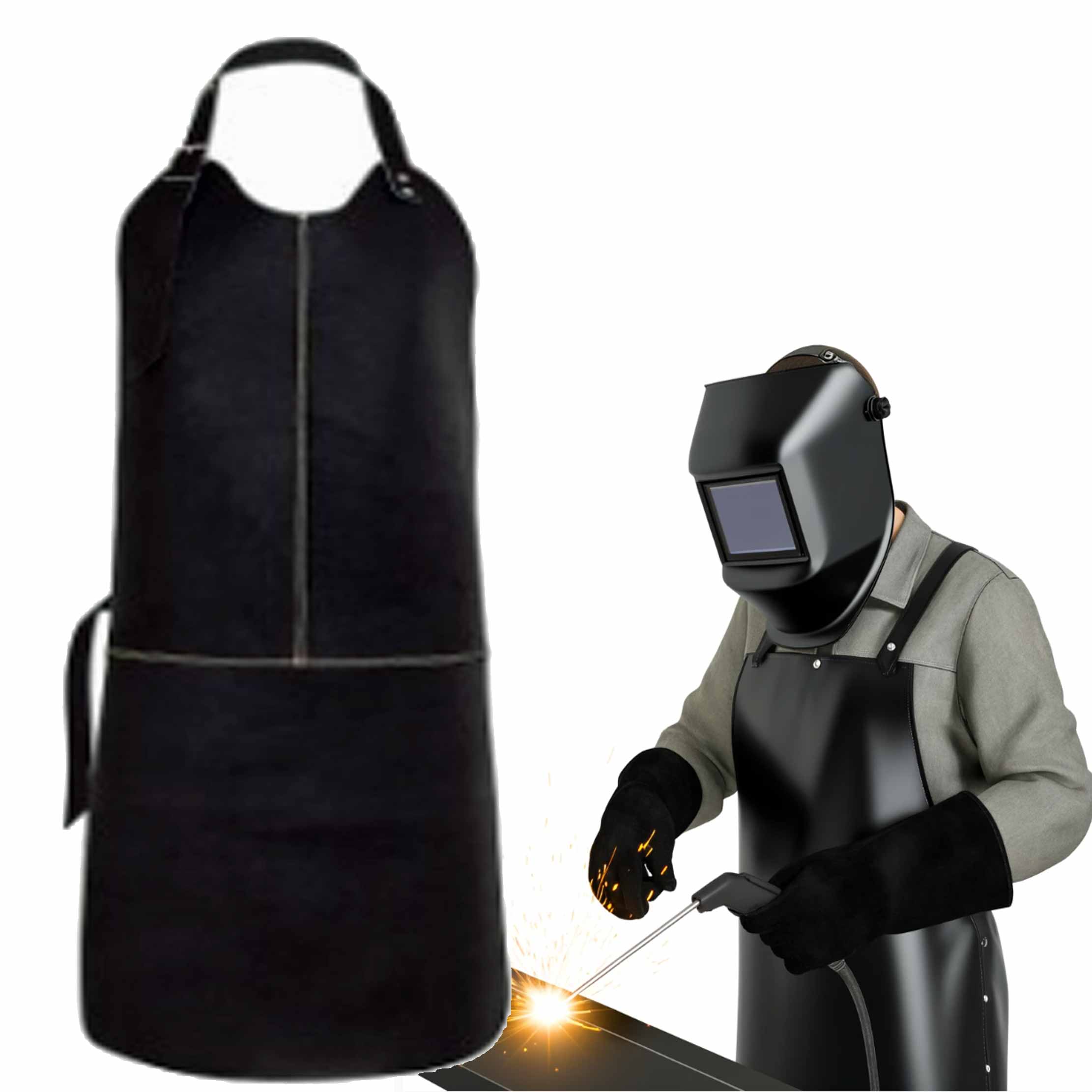 DELANTAL DE CUERO PROCERA CON FRONTAL - Imagen 1 de 2