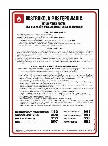 Instrukcja Postępowania Na Wypadek Pożaru Dla Budynków Mieszkalnych