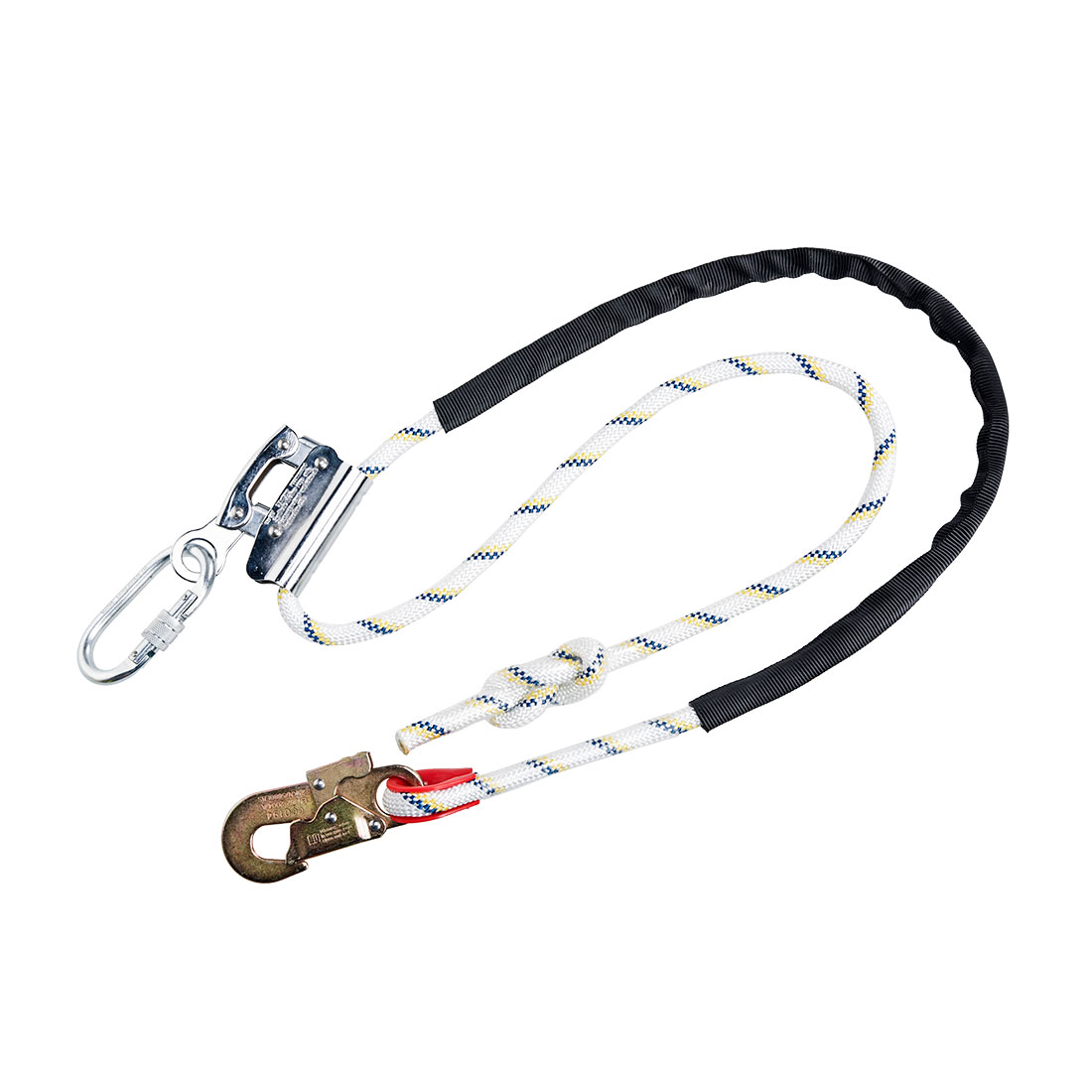 Safety positioning rope with self-locking hook FP26 height