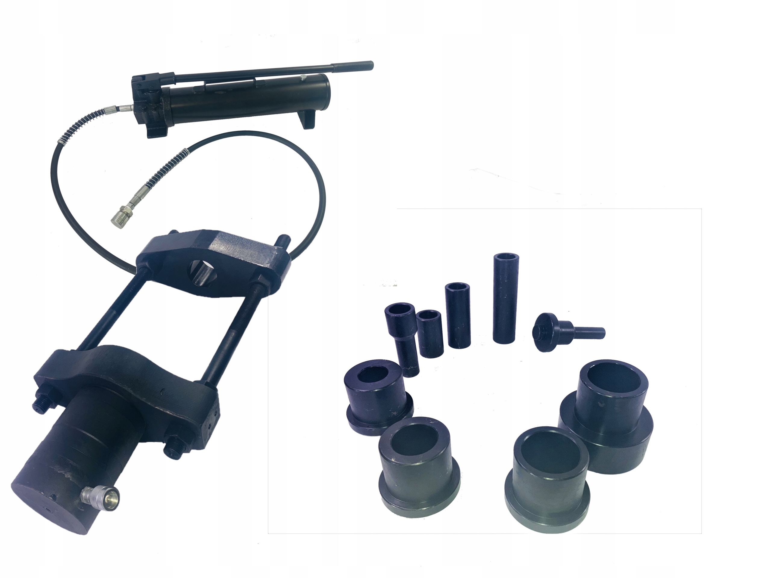 Mobilní hydraulický lis 75 t - detail