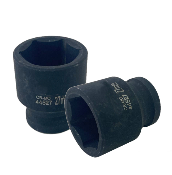 Rázová hlavice 1/2" 27 mm, 6hranná