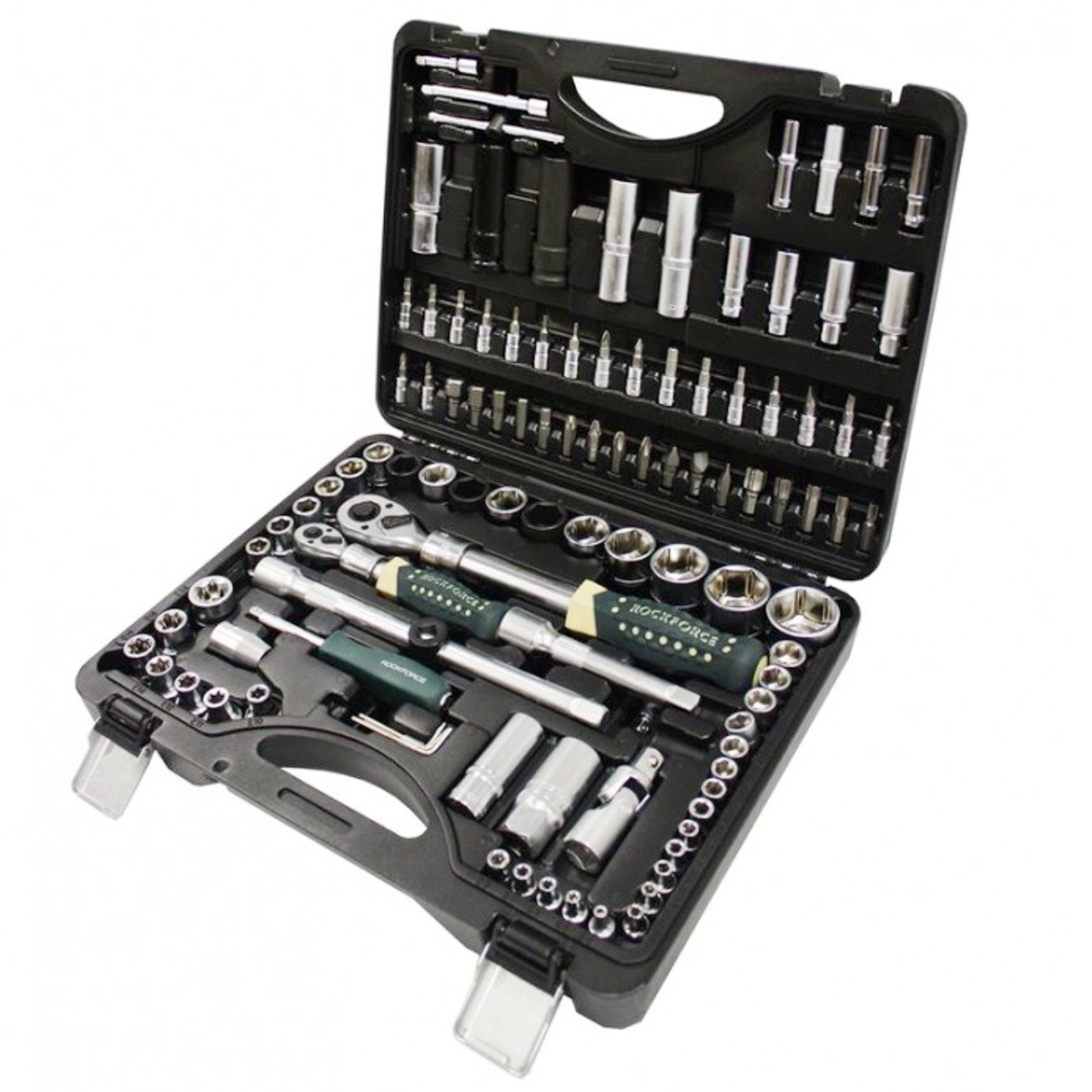 Sada 108 ks nástrčných hlavic Torx v kufru