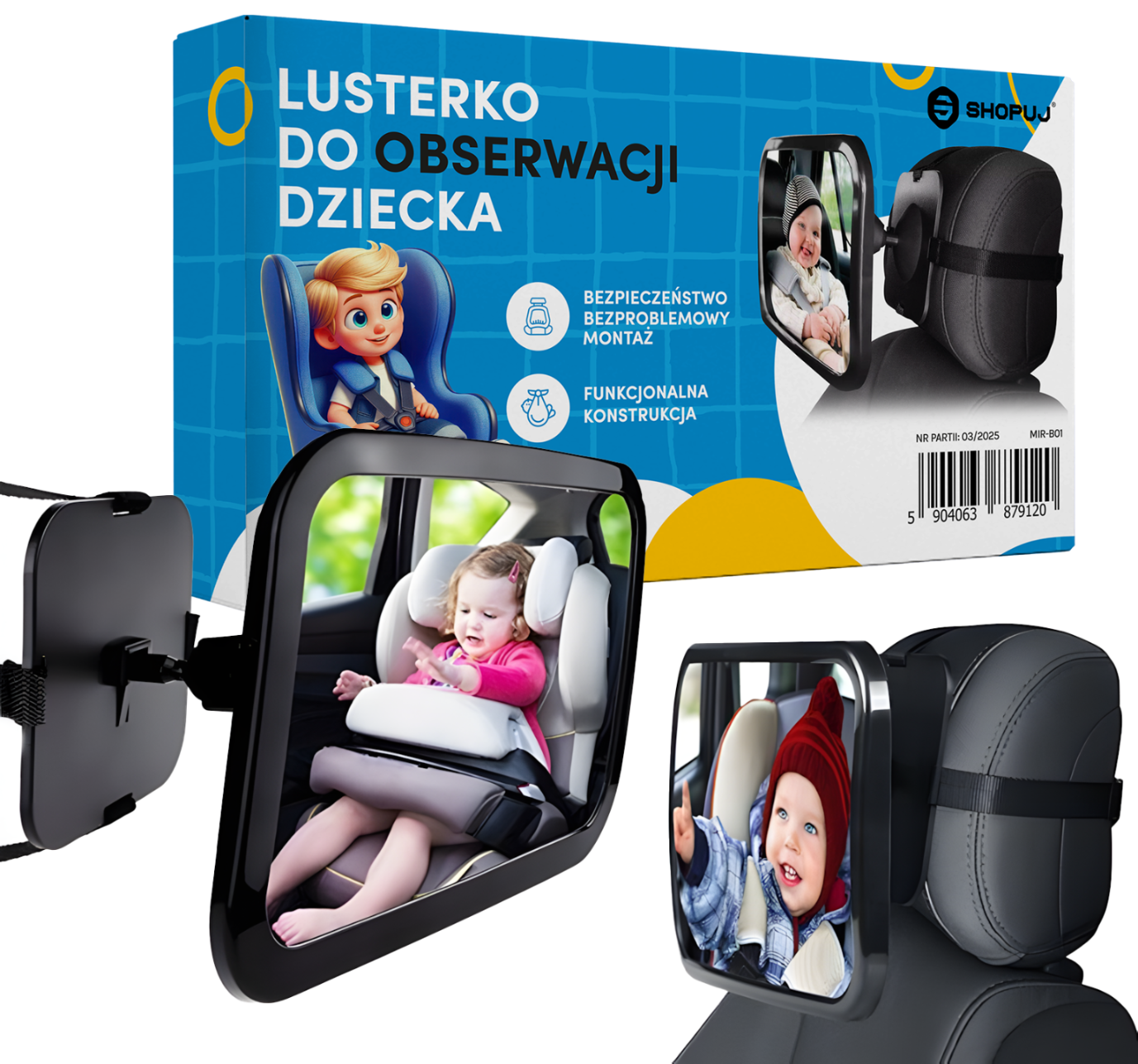 Lusterko do obserwacji dziecka
