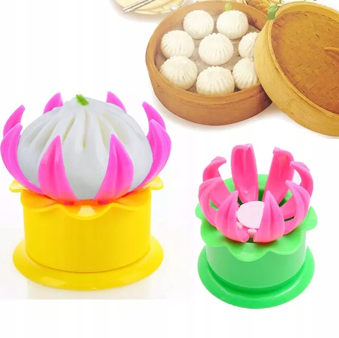 URZĄDZENIE DO ROBIENIA PIEROGÓW KOLOROWE KWIATEK RÓŻOWY