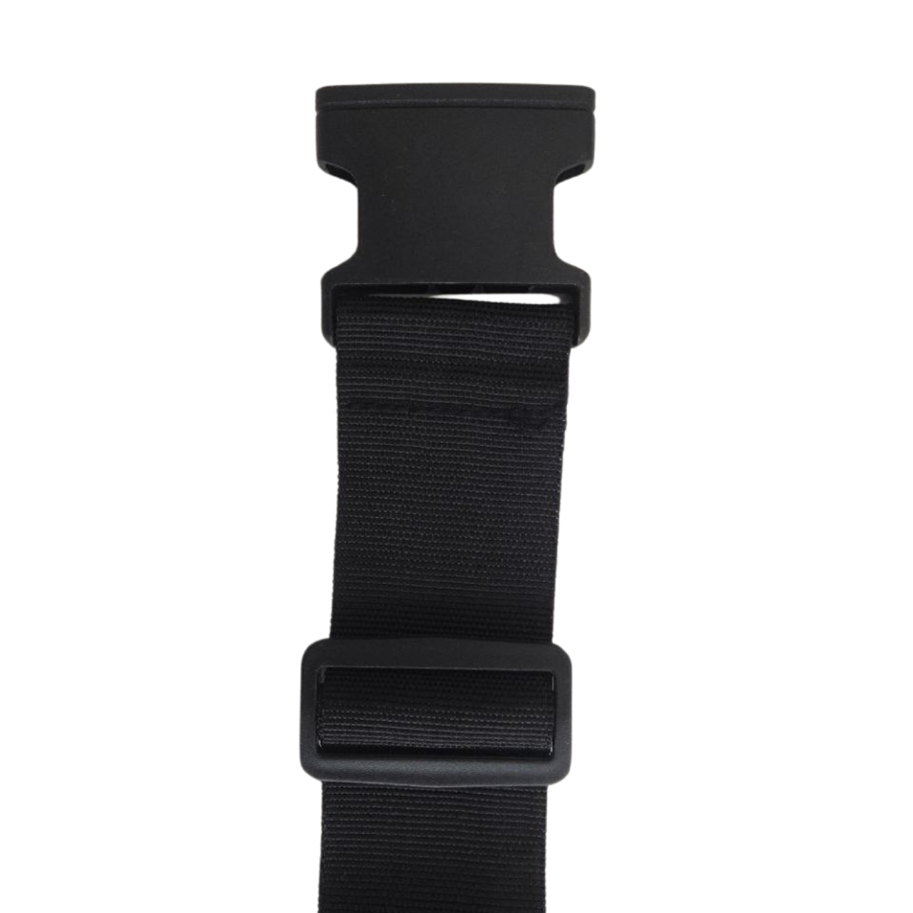 PAS DO WALIZKI ZABEZPIECZAJĄCY SPINAJĄCY BAGAŻ PODRÓŻNY POJEDYNCZY CZARNY