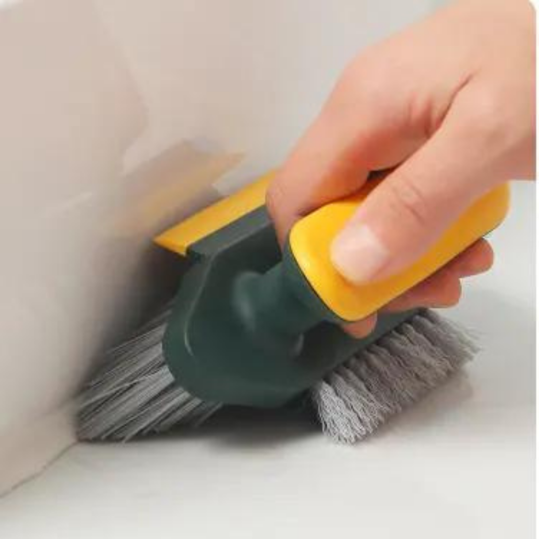 SZCZOTKA DO KRAWĘDZI ZIELONO ŻÓŁTA