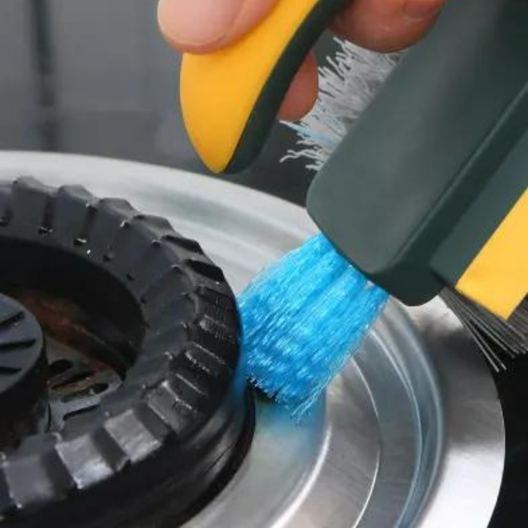 SZCZOTKA DO KRAWĘDZI ZIELONO ŻÓŁTA