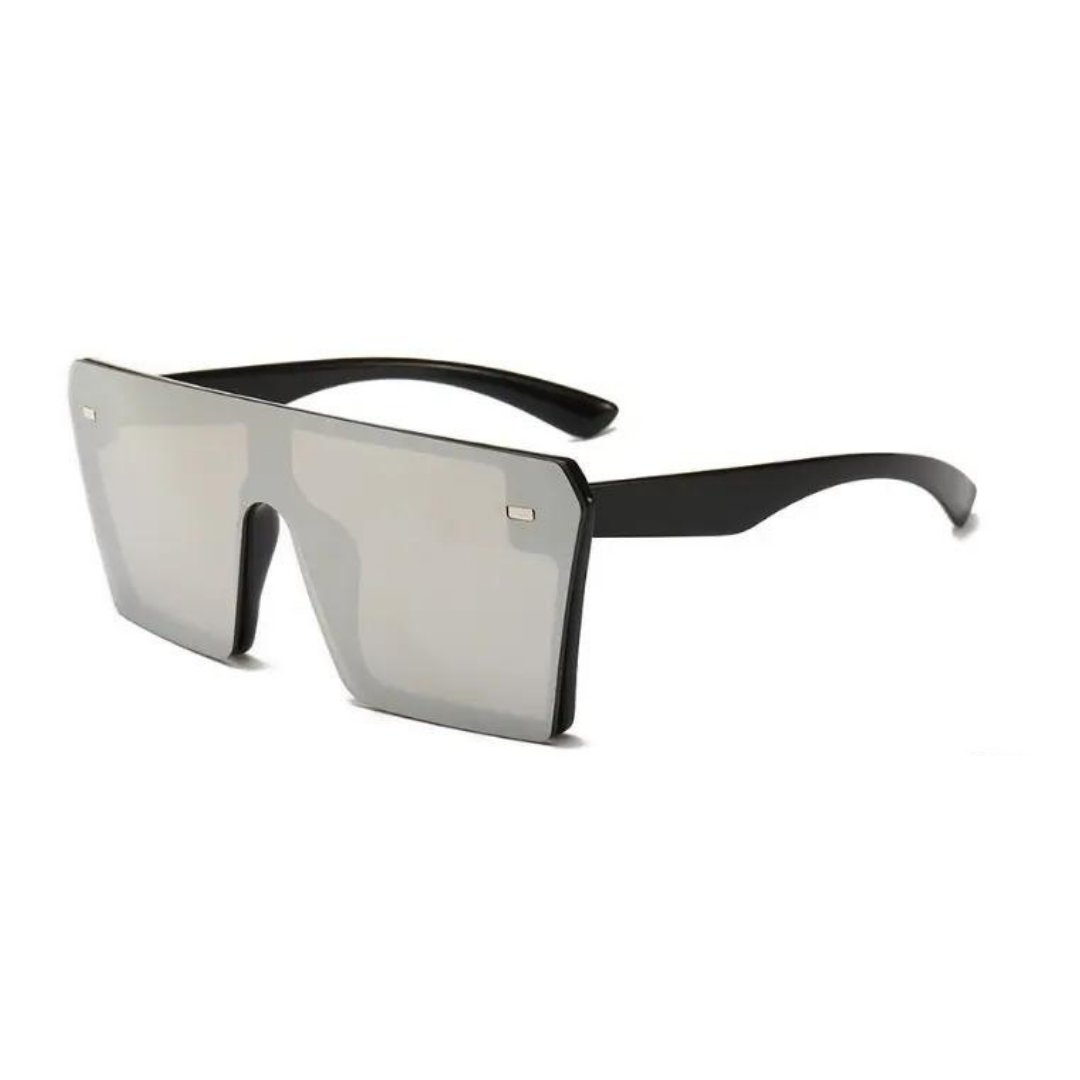 OKULARY PRZECIWSŁONECZNE SQUARE SREBRNE