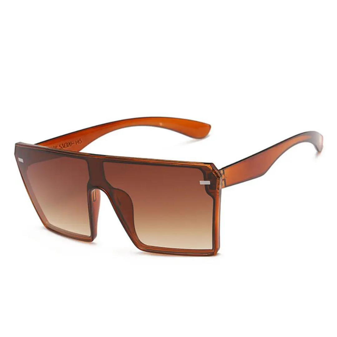 OKULARY PRZECIWSŁONECZNE SQUARE BRĄZOWE