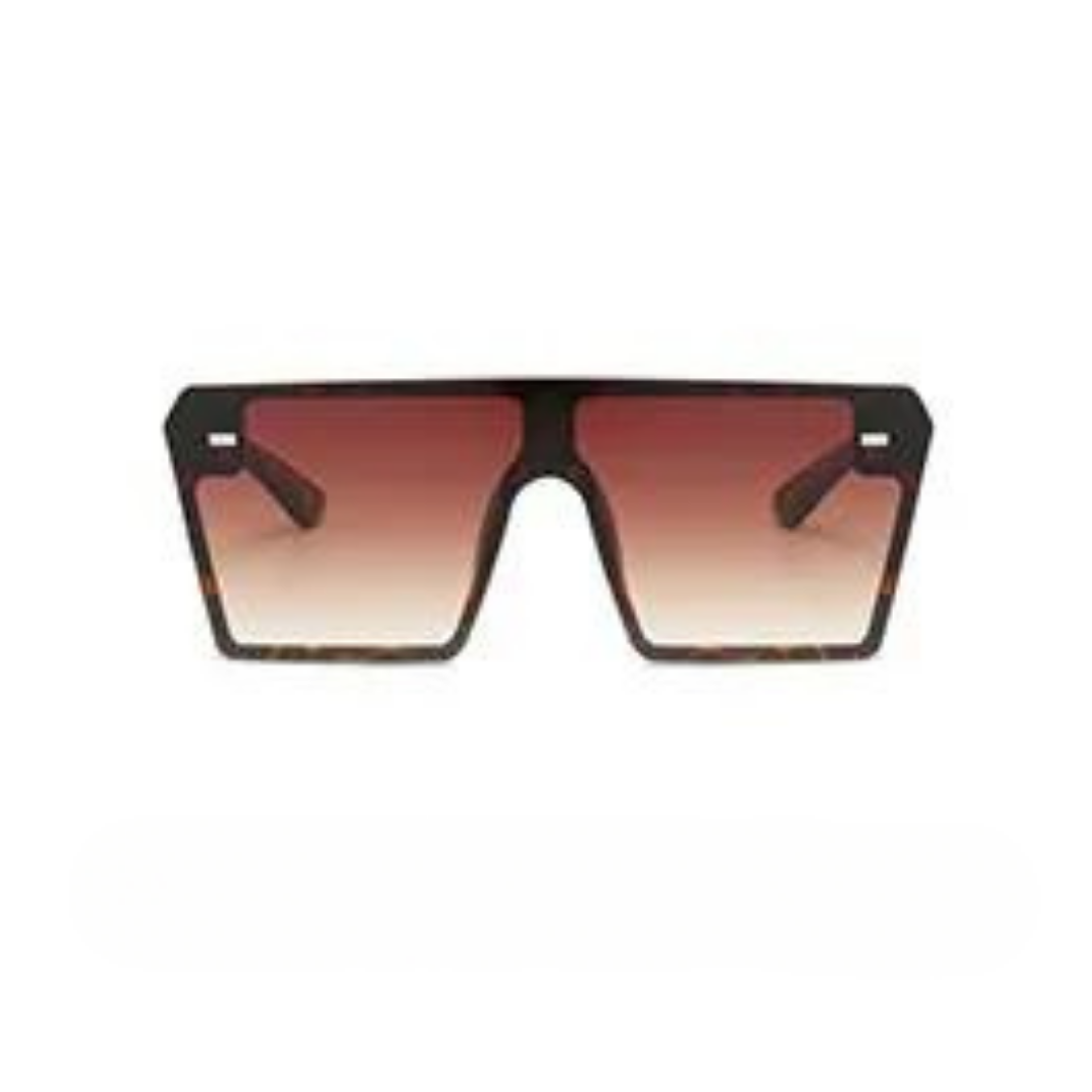 OKULARY PRZECIWSŁONECZNE SQUARE BRĄZOWE