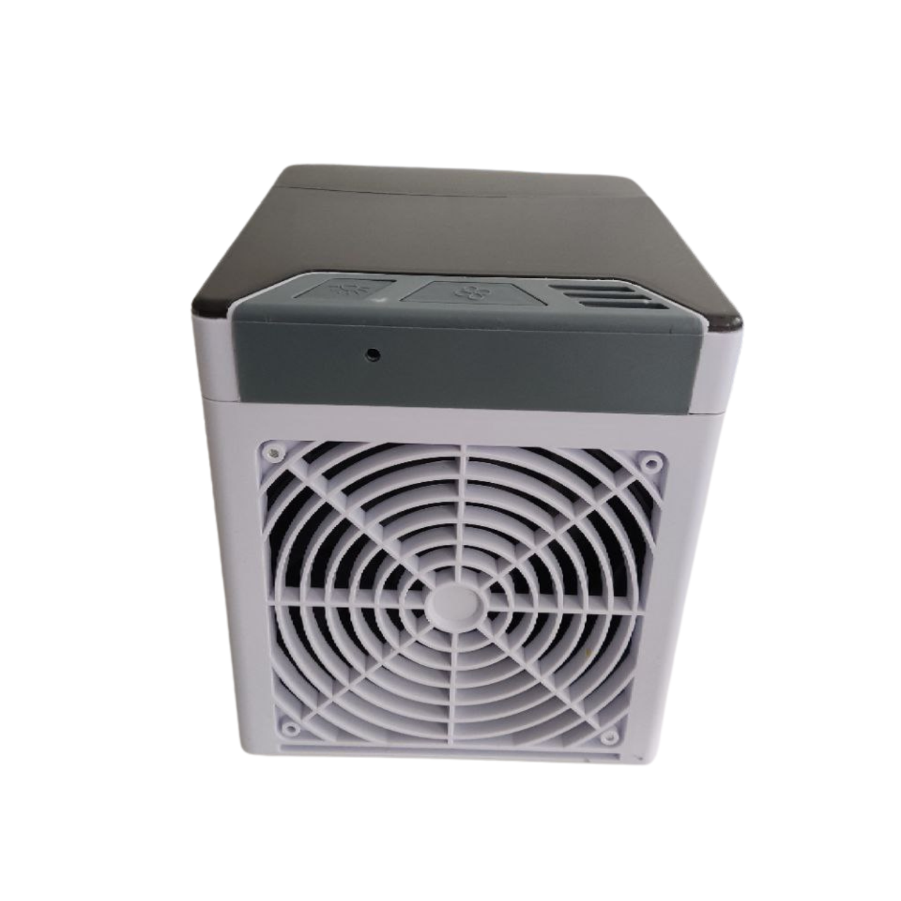 KLIMATOR MINI NA WODĘ I LÓD USB PRZENOŚNY MAŁY WENTYLATOR NAWILŻACZ 3W1