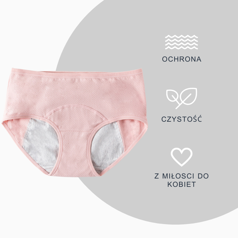 MAJTKI MENSTRUACYJNE RÓŻOWE L