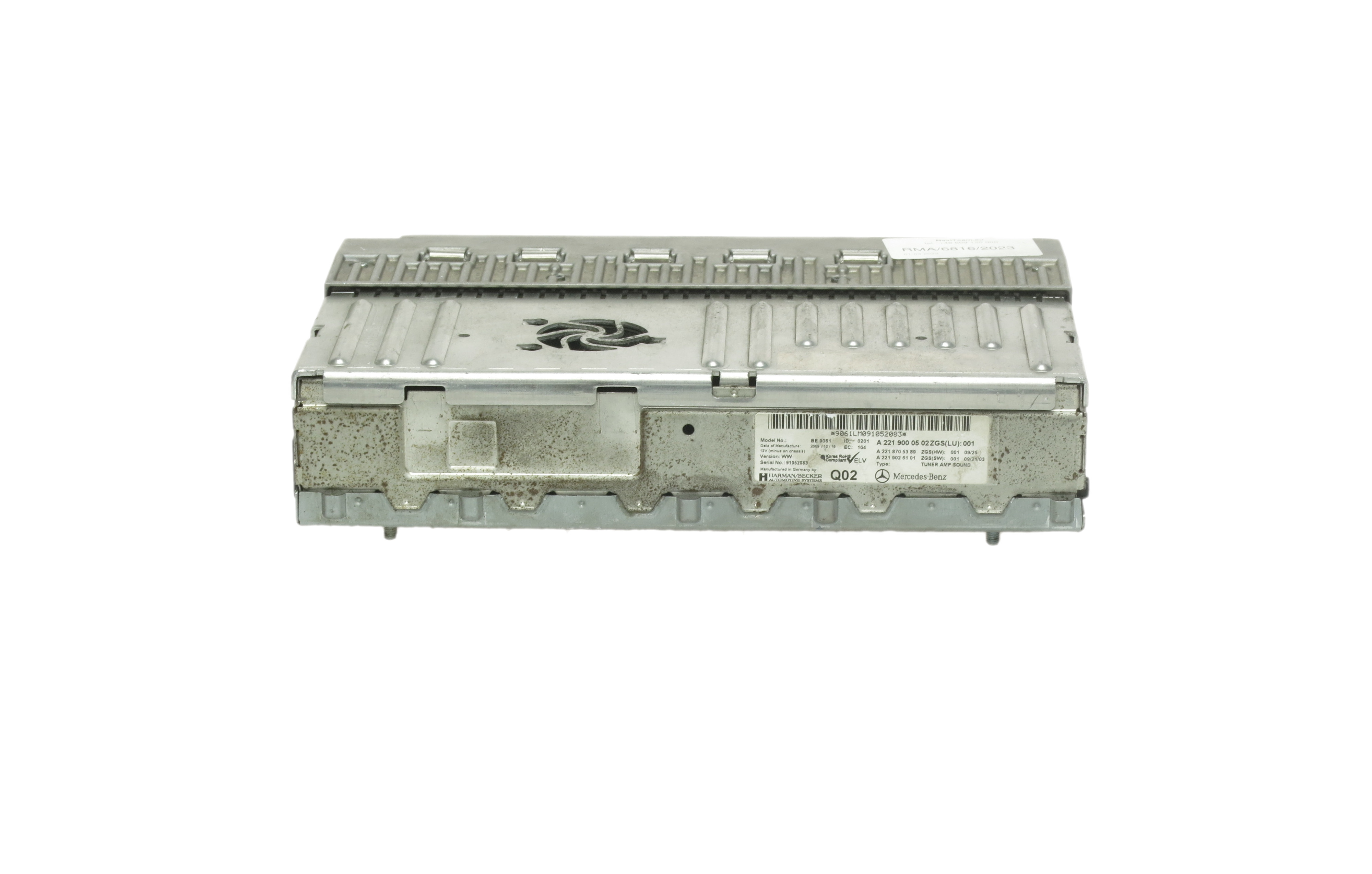 Amplificateur Audio Mercedes LOGIC7 Classe S / CL – Réf. A2218705089, Neuf, Garantie 1 An