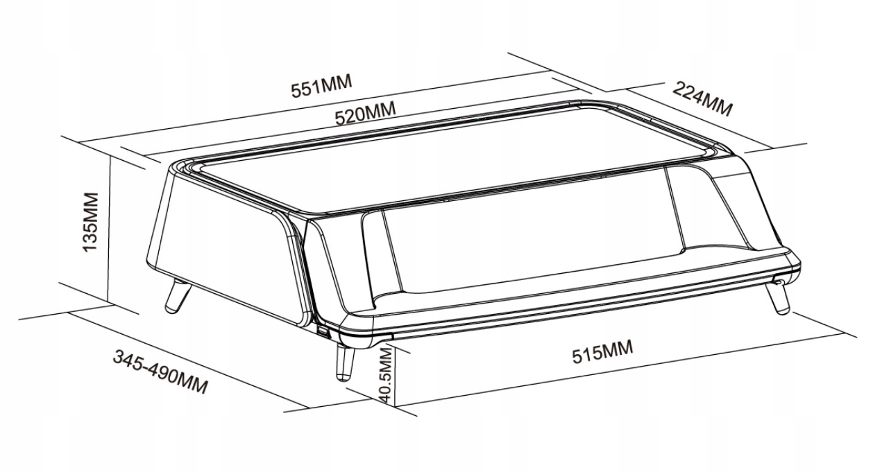 Podstawka nadstawka pod monitor organizer z szufladą USB UV SPP-UVGR
