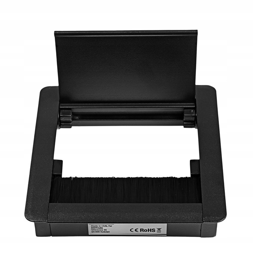 Przepust przelotka ze szczotką na kable przewody do blatu SPS-G01B