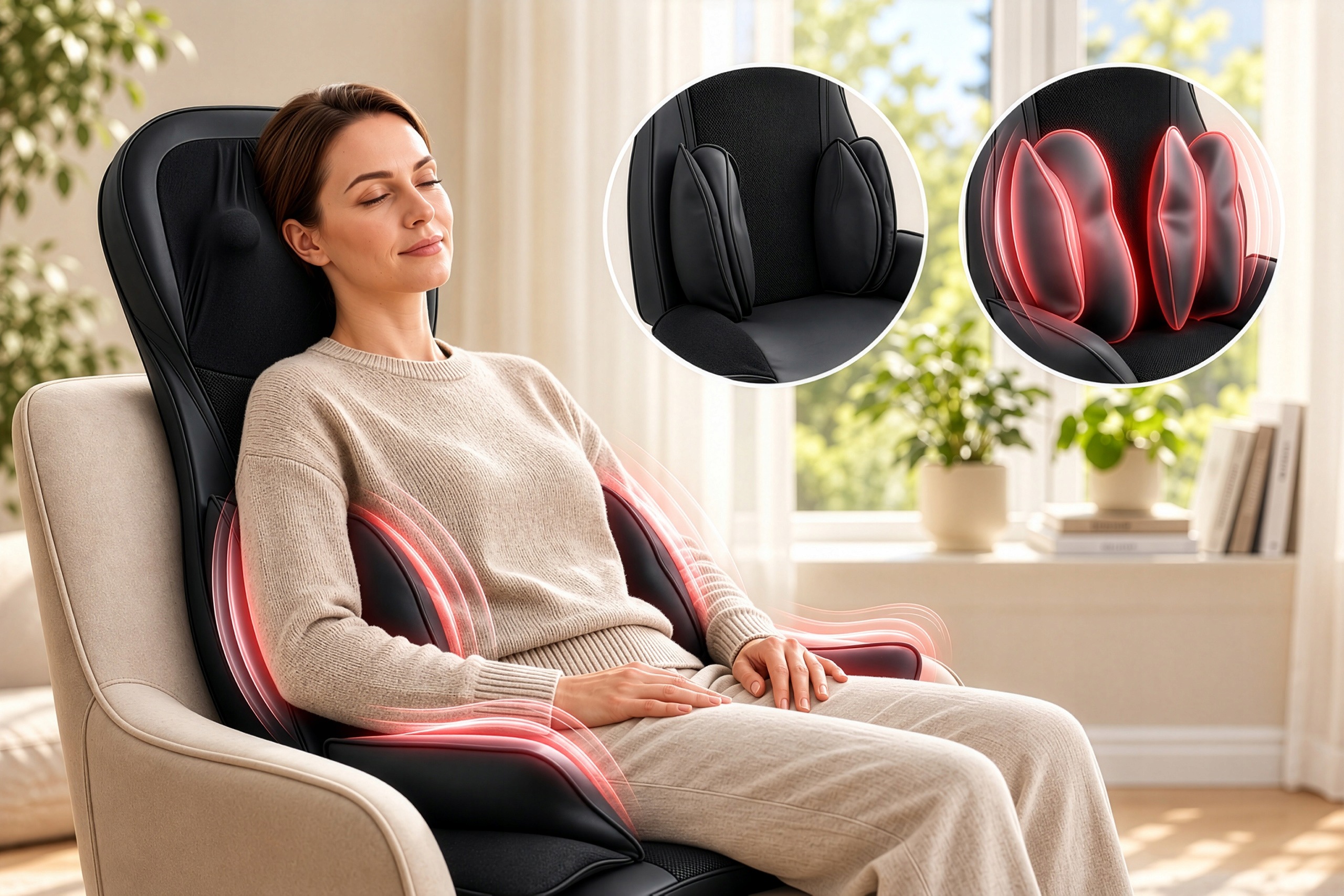 Warmener PhysioMat Air Pro — ucisk poduszkami powietrznymi
