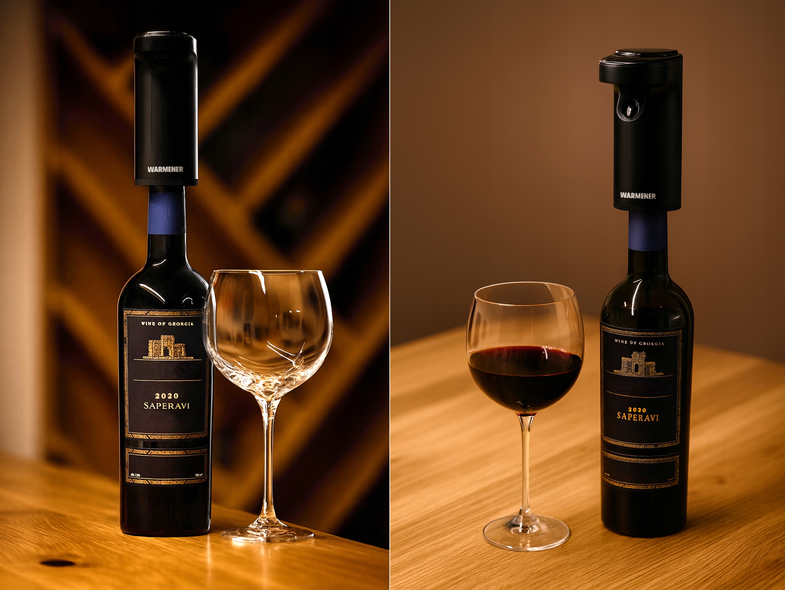 Dyspenser Warmener™ z akcesoriami na blacie