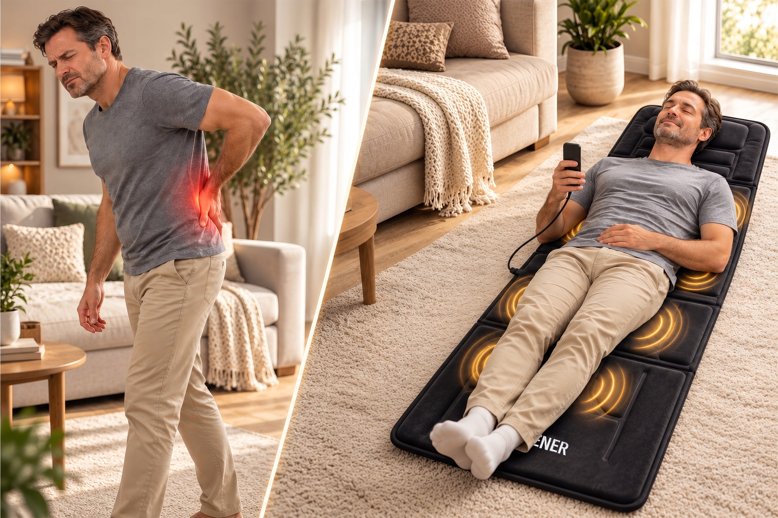 Warmener HeatMat Lite — mata masująca na prezent