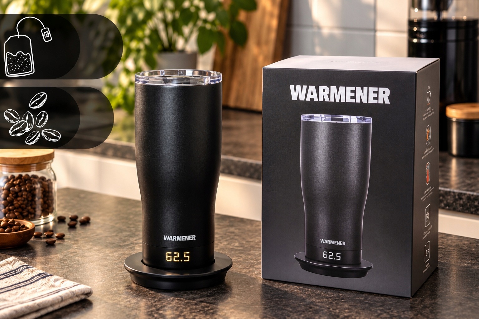 Warmener HeatTermos 560 ml — prezentacja