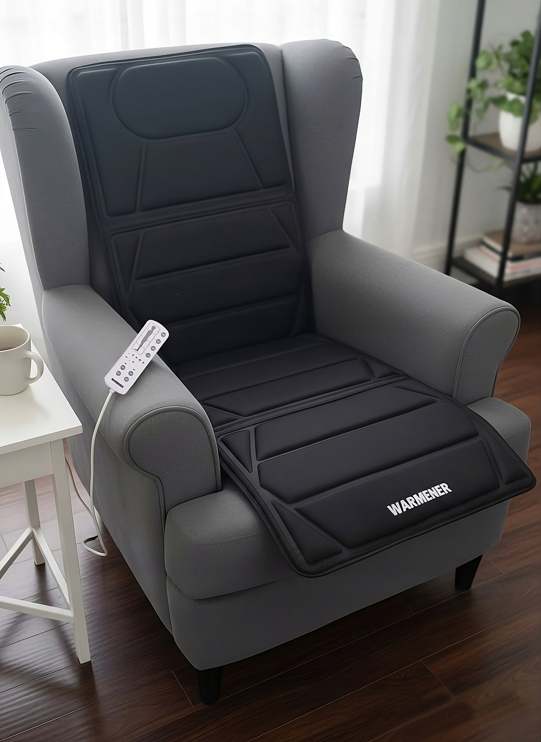 Schemat stref działania maty HeatMat Warmener™